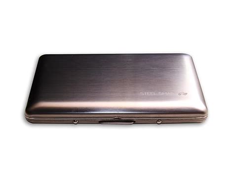 steel smart credit card holder|Amazon.com : Steel Smart Credit Card Case With RFID .